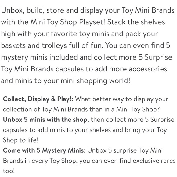 Mini Toy Shop - Excellent Condition - Picture 14 of 15